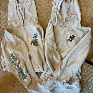 2 Pack Teton Gravity ft Grateful Dead Ski/Surf Sweatshirts (amazing deal)